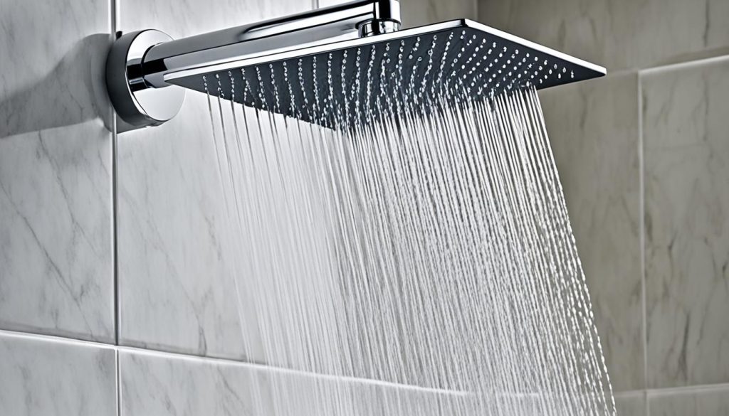 Luxurious rain shower heads