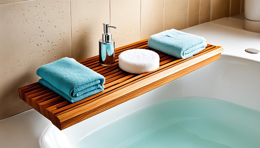 Maintaining wooden bath accessories