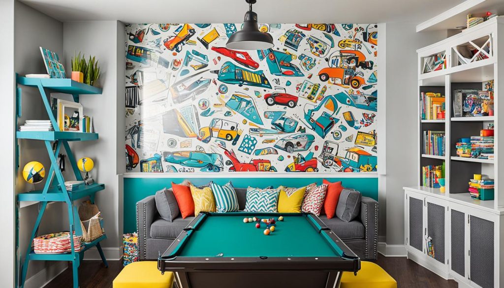 Maximizing space in small game rooms