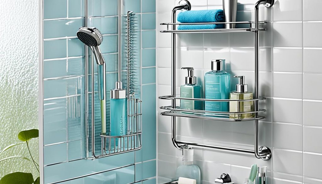 Metal storage solutions for bathrooms