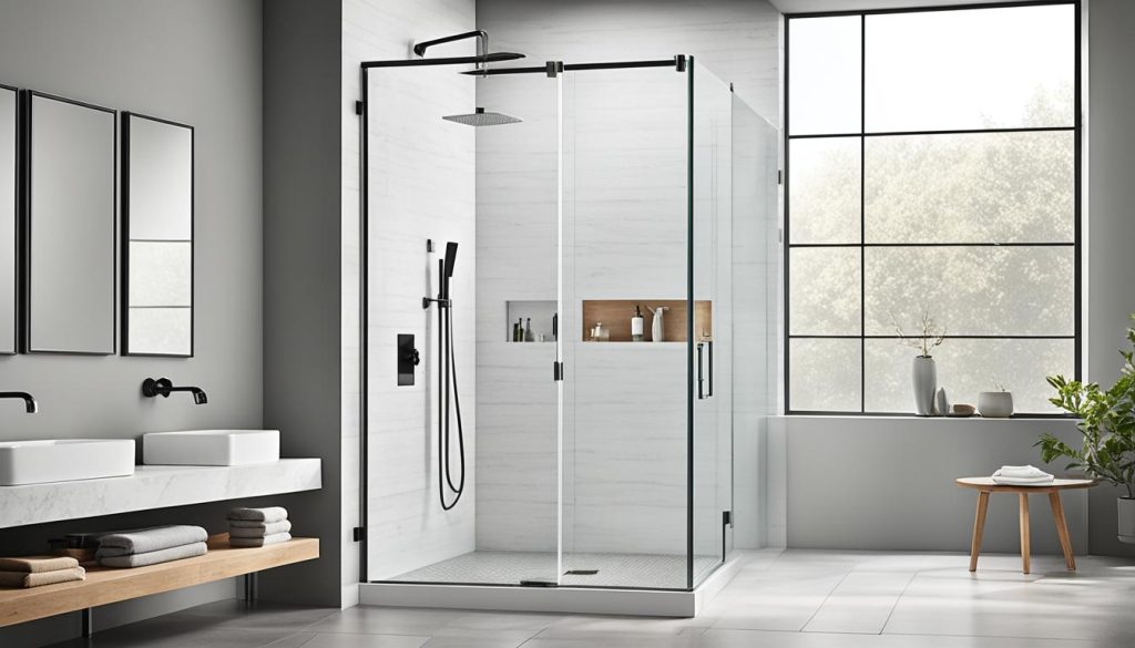 Minimalist design solutions for bathrooms