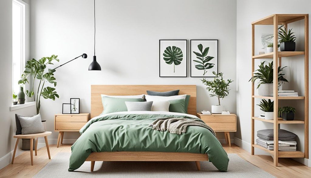 Minimalist small bedroom decor