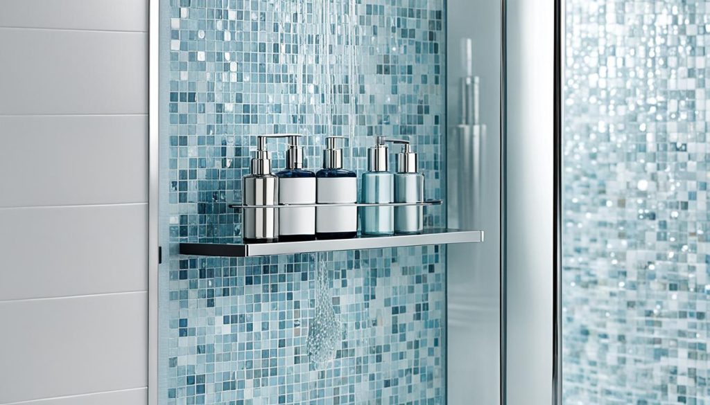 Modern shower storage technology