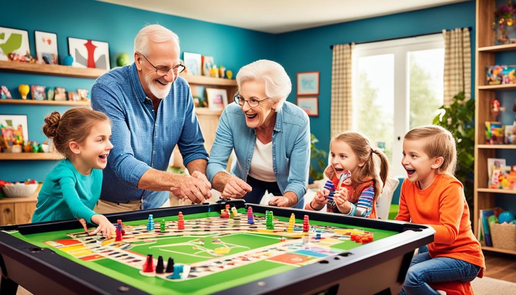 Multi-generational gaming zones