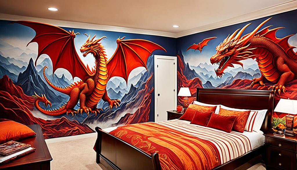 Mythical creature themed rooms