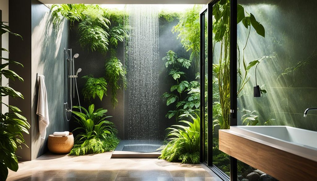 Natural shower designs