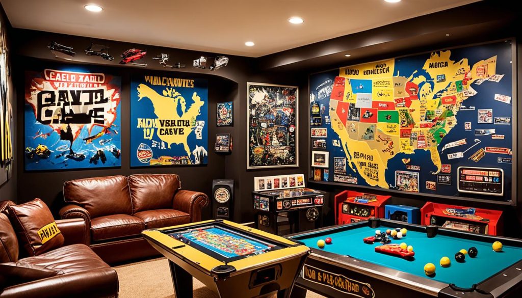 Personalized man cave for boys