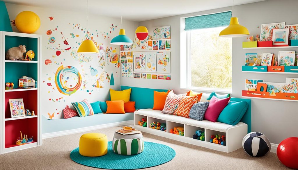 Small space playroom ideas