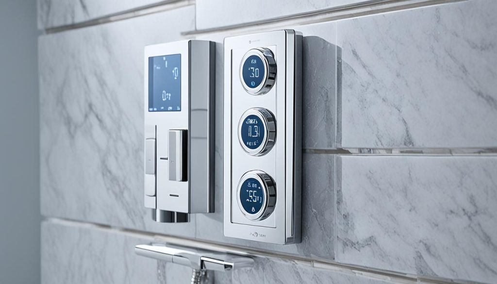 Smart shower controls for lavish shower experiences