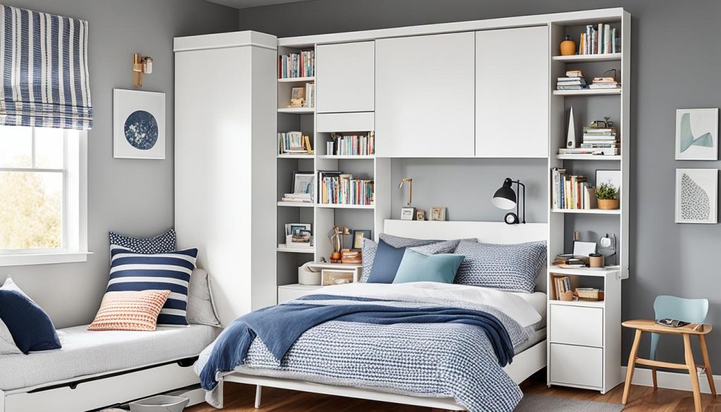 Space-saving furniture for small bedrooms