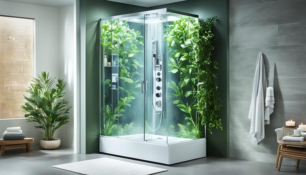 Steam shower enclosures