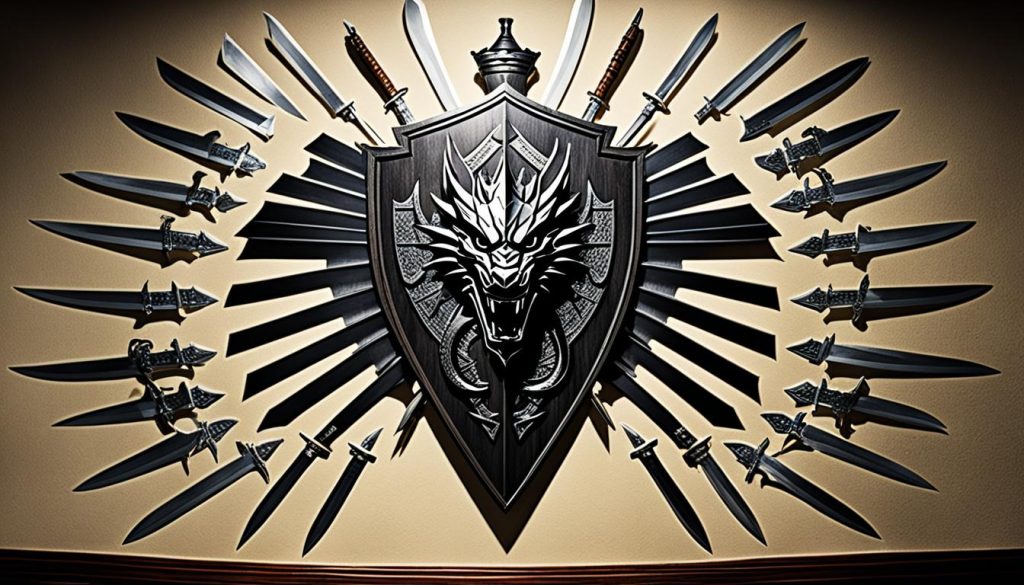 Sword wall decorations