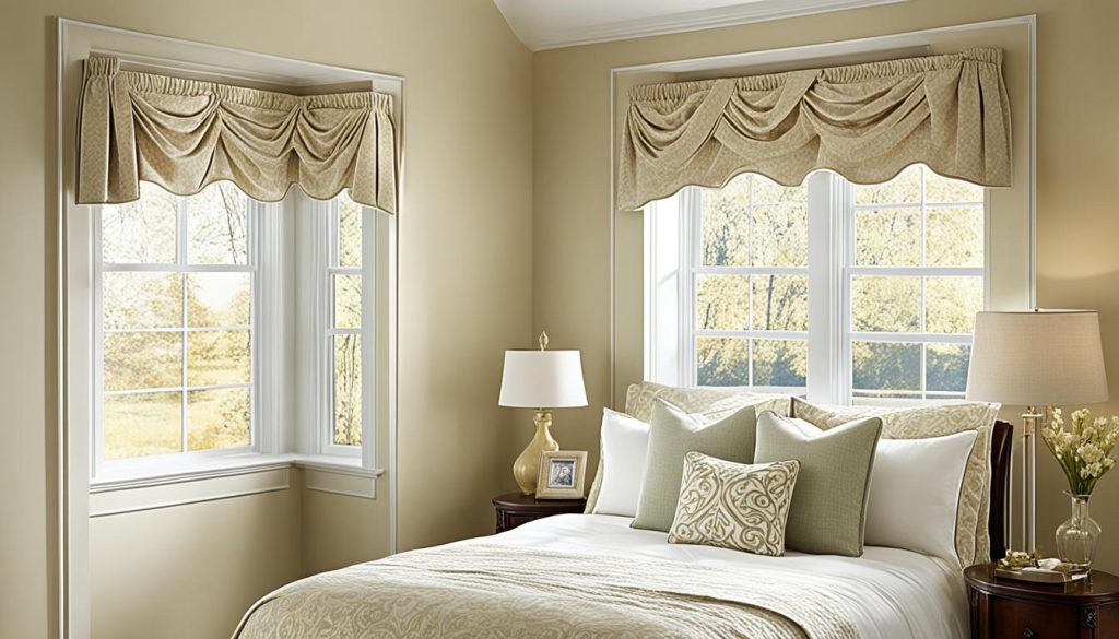 Valances and cornices for window decor