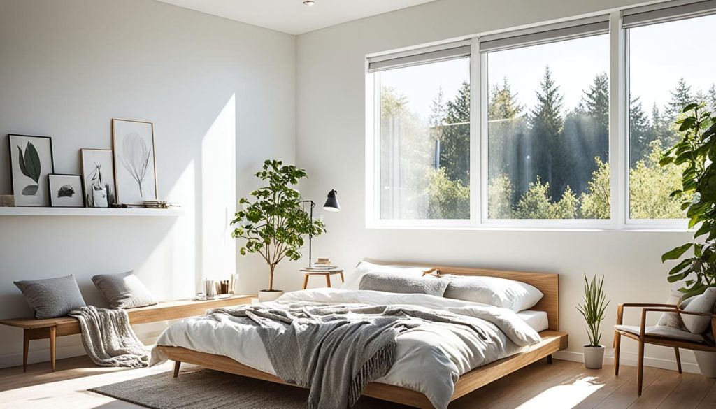 Window placement strategies for small bedrooms