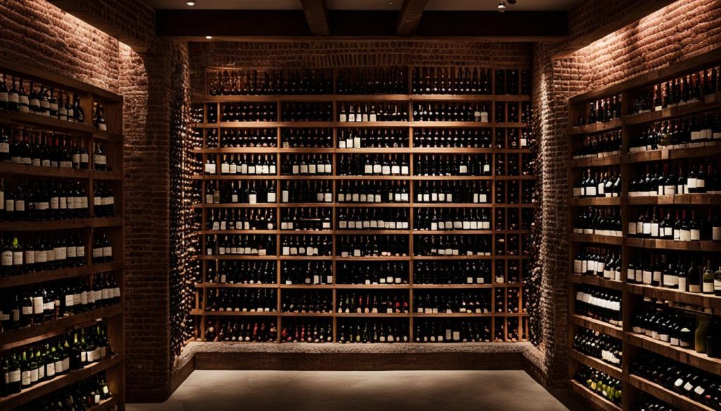 Wine cellar storage solutions