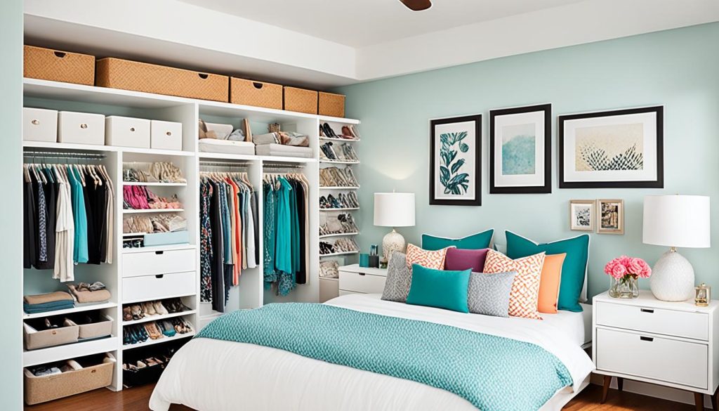 bedroom organization tips