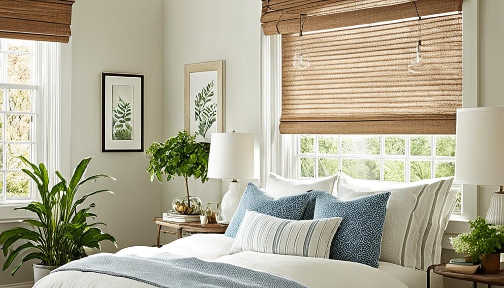 bedroom window treatments