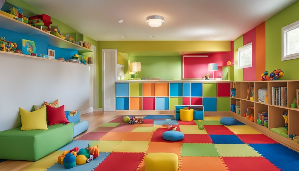 childproof playroom