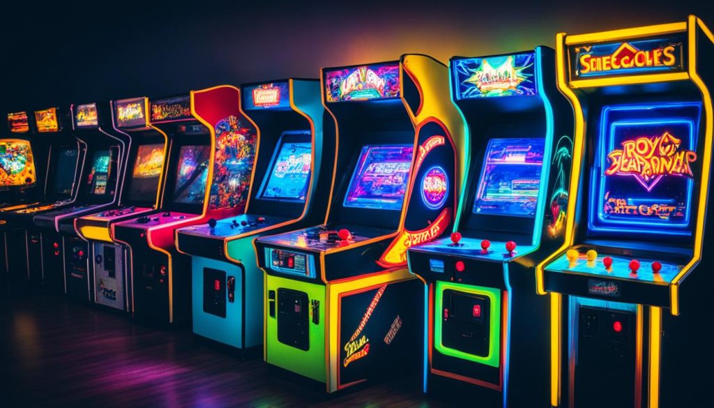 classic arcade cabinets