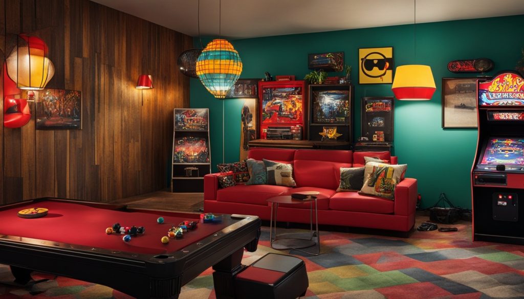 classic gaming decor