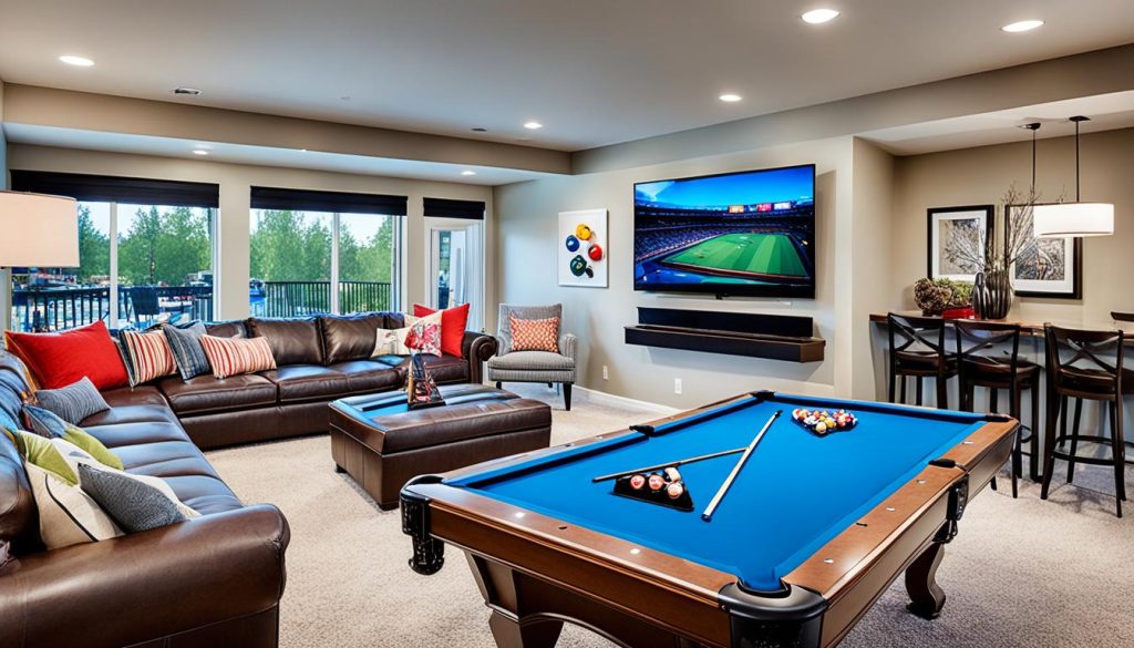 family entertainment rooms