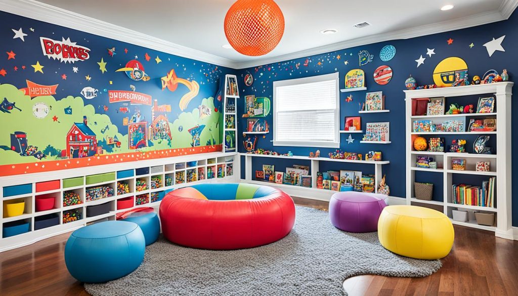 fun playroom themes