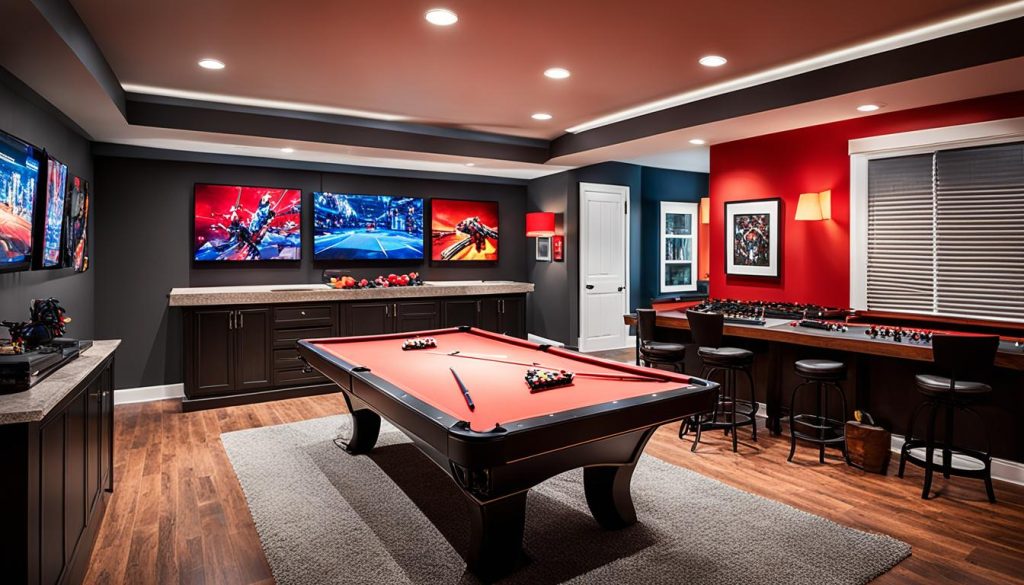 game room lighting