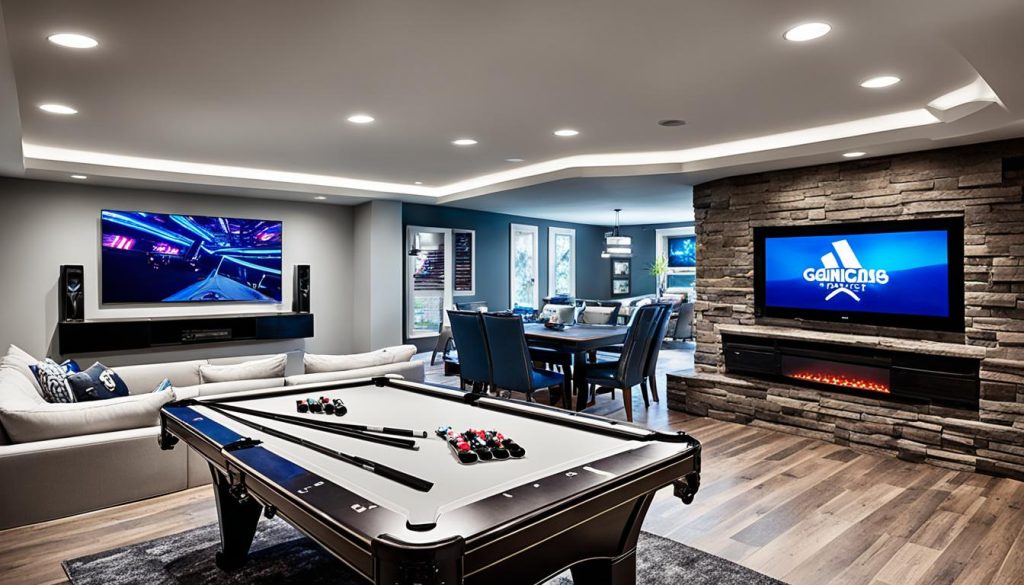 game room lighting