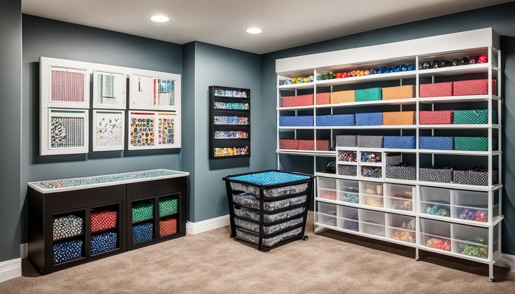 game room storage solutions