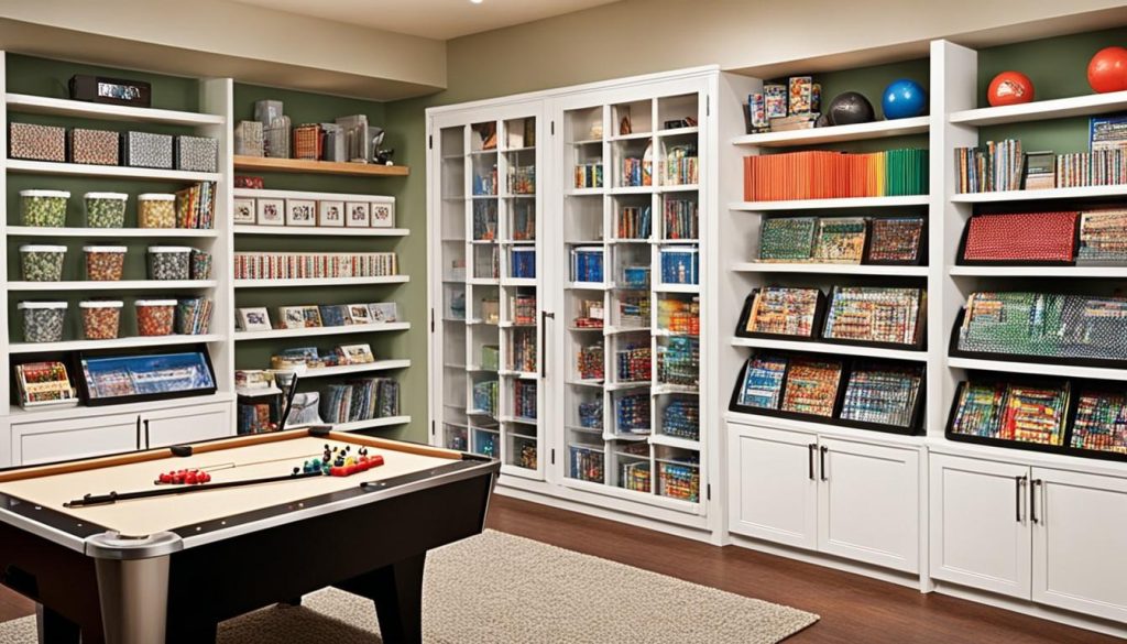 game room storage solutions