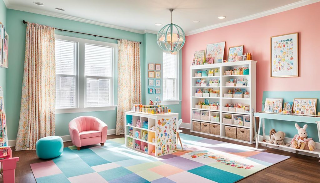 girls' playroom design