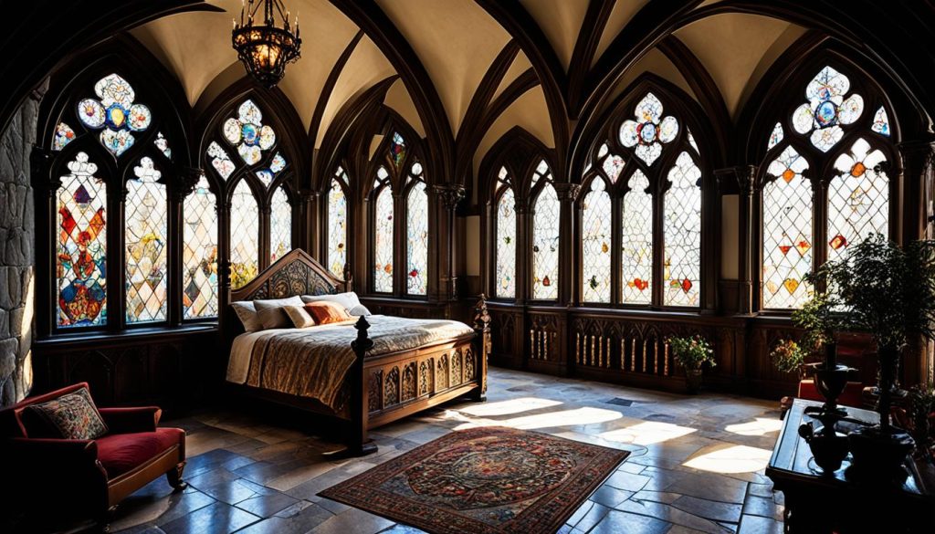 gothic arched windows