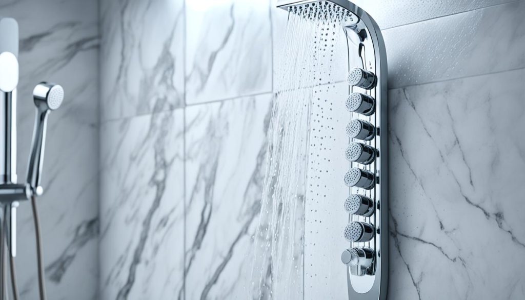 high-end shower fixtures