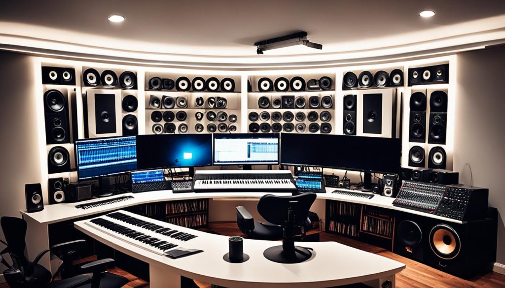 home sound studio setup