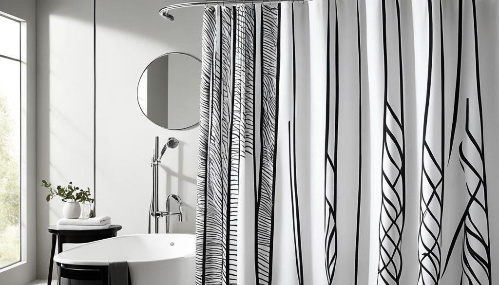 luxurious shower curtains