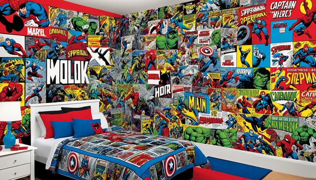 marvel comics bedroom ideas