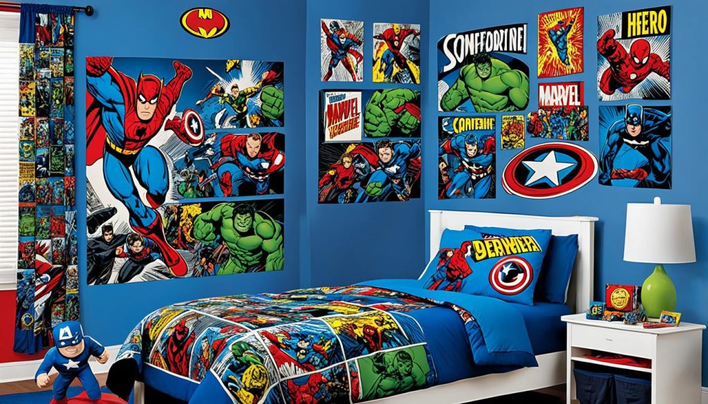 marvel-inspired rooms