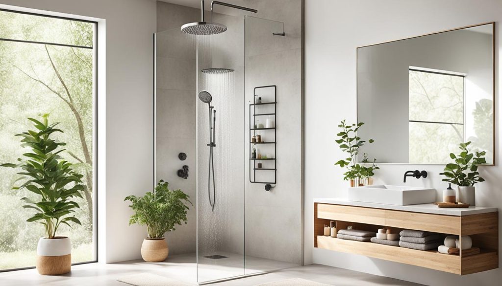 modern organic bathroom design