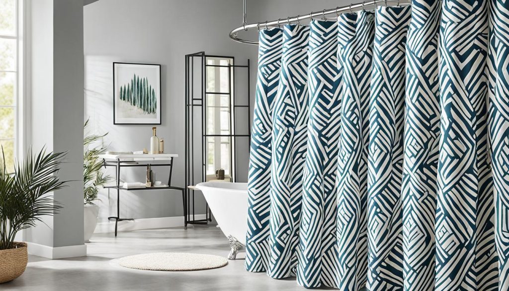 modern shower curtain trends