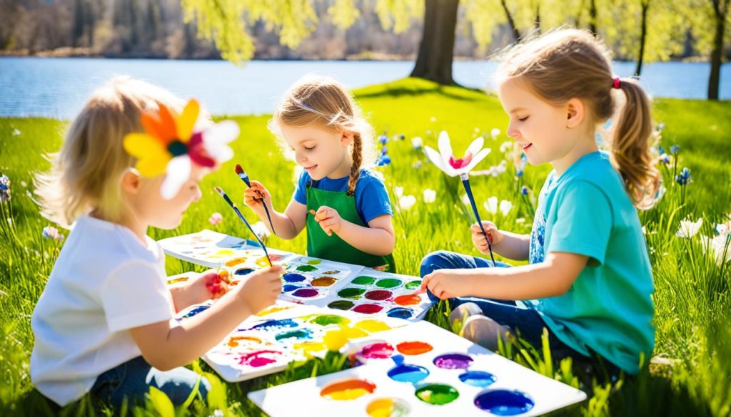 outdoor art activities