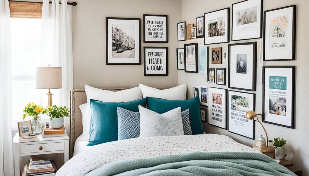 personalized decor in bedroom