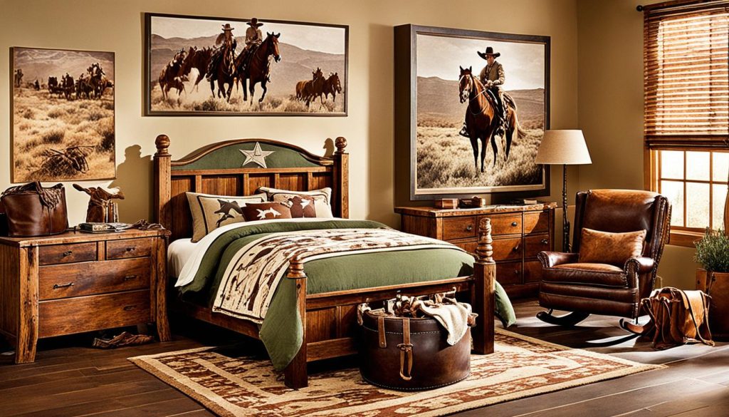 sage western bedroom