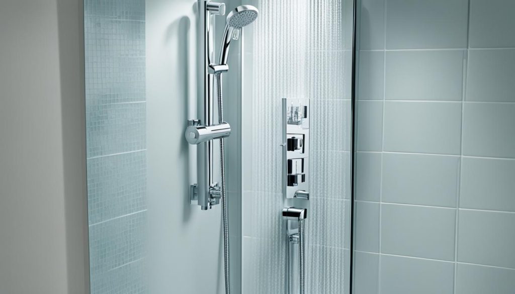 space-saving shower solutions