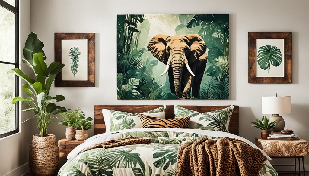 wild and adventurous bedroom decor