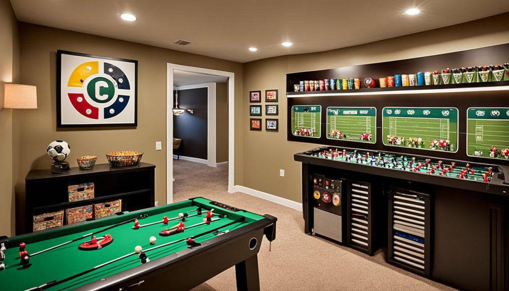 Budget-friendly game room ideas