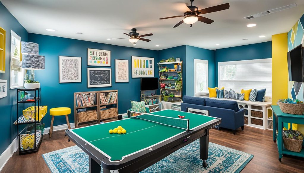 Budget-friendly kids game room ideas