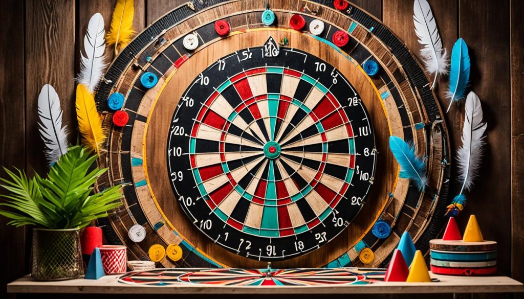 DIY dart board designs