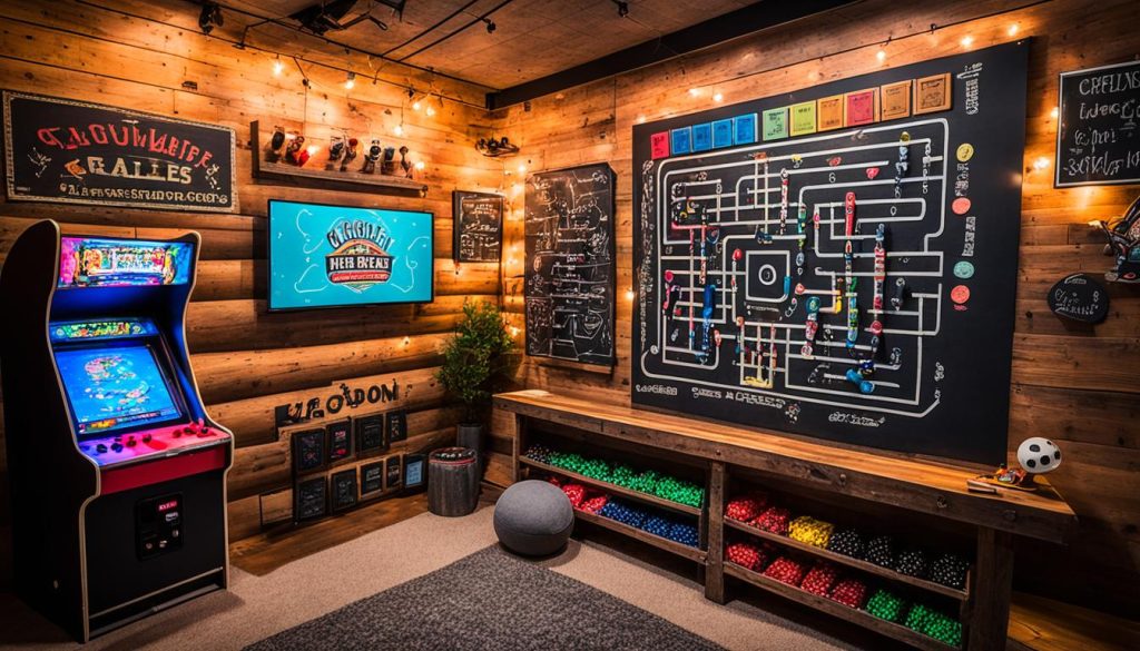 DIY game room ideas