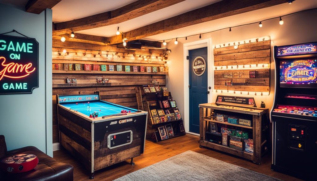 DIY games room ideas