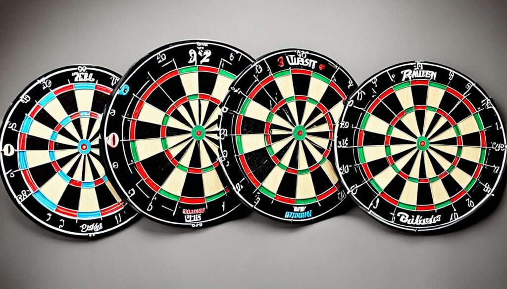 Dart board customization options